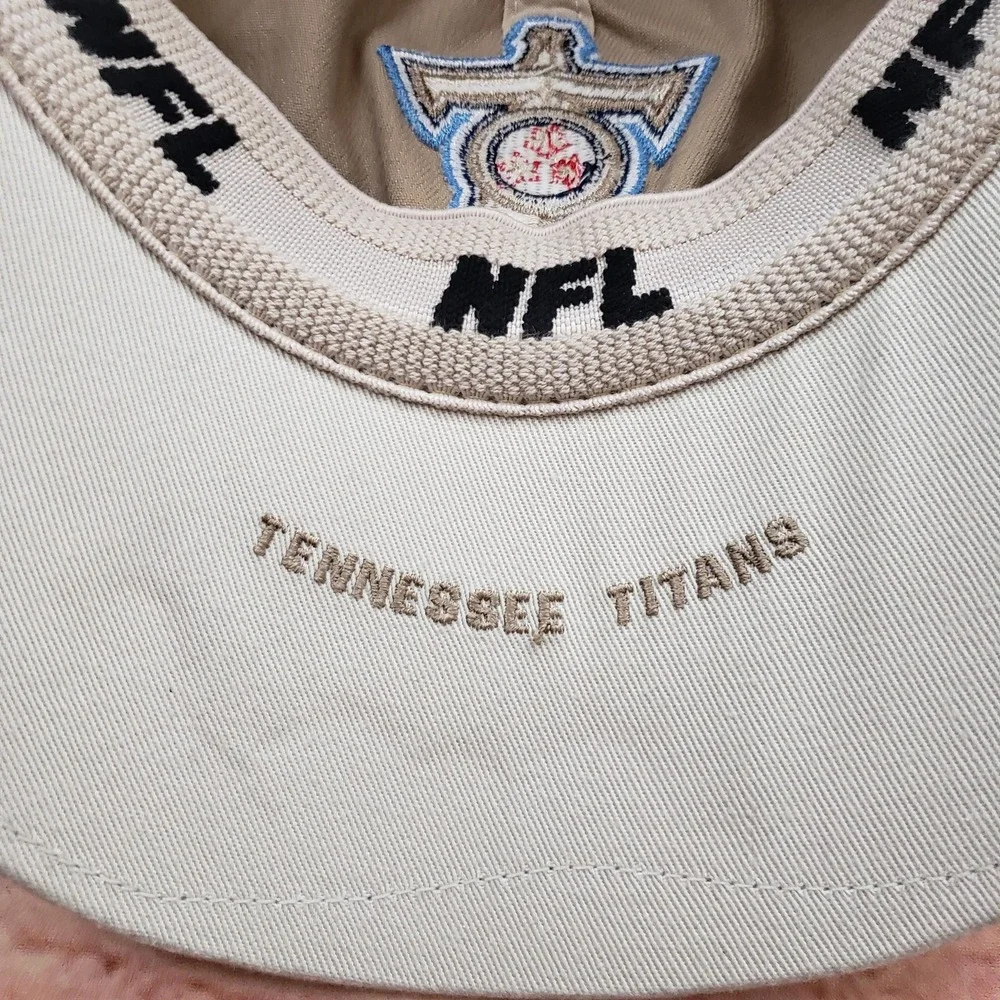 VINTAGE Tennessee Titans‎ Hat Cap Strap Back One Size NFL Football Reebok Mens